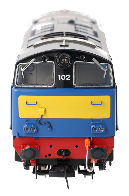 IRM1337-DCC NIR 101 Class Hunslet 102 'Falcon' Blue (yellow panels) Diesel Locomotive - DCC Sound