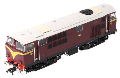 IRM1341-DCC NIR 101 Class Hunslet 101 'Eagle' Maroon (revised arc Diesel Locomotive - DCC Sound