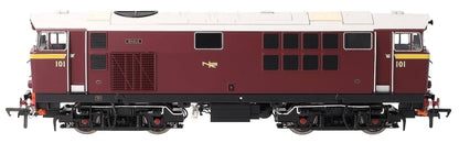 IRM1341-DCC NIR 101 Class Hunslet 101 'Eagle' Maroon (revised arc Diesel Locomotive - DCC Sound