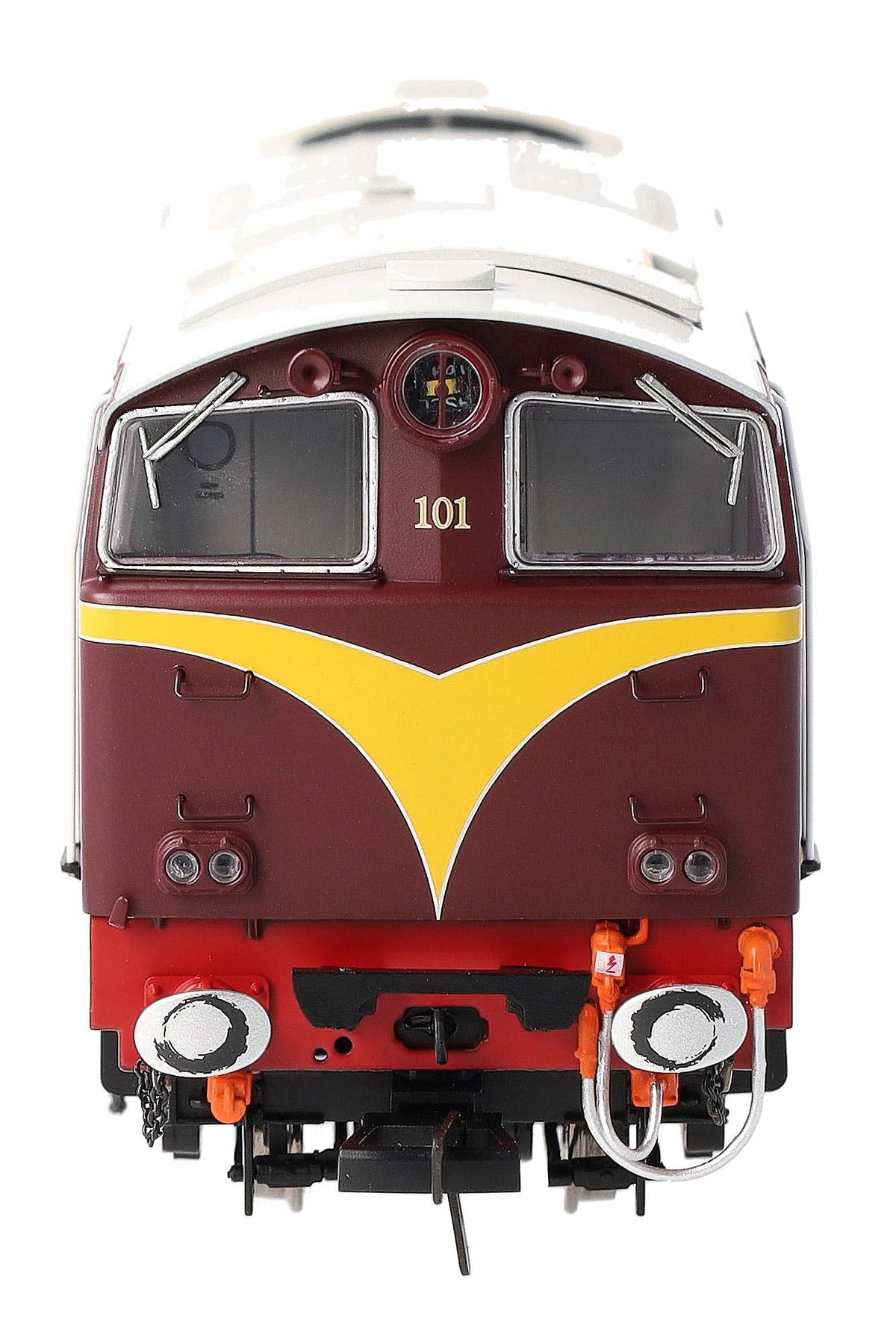 IRM1341-DCC NIR 101 Class Hunslet 101 'Eagle' Maroon (revised arc Diesel Locomotive - DCC Sound