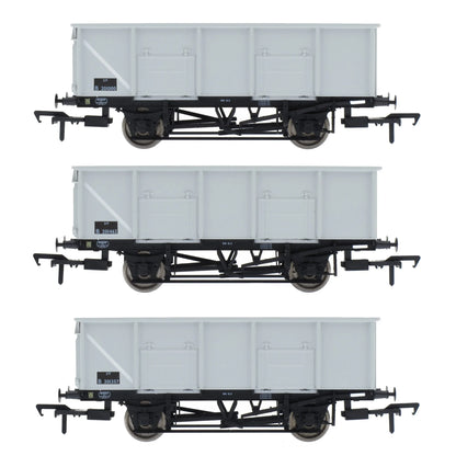 Pre-Owned ACC1080 BR 21T COAL21 / MDO Mineral Wagon Triple Pack - Grey pre TOPS- Pack A