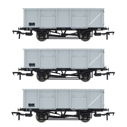 Pre-Owned ACC1080 BR 21T COAL21 / MDO Mineral Wagon Triple Pack - Grey pre TOPS- Pack A