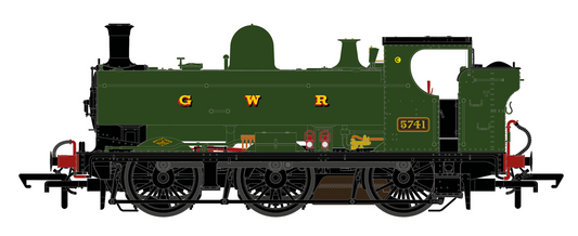 5700 Class 57xx Pannier Tank - GWR Green 0-6-0 Tank Locomotive No.5741