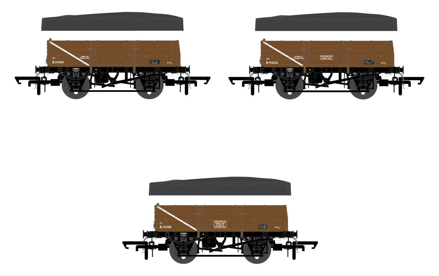 Clayhood - 13T - Fitted  - Triple Pack C