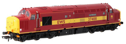 ACC3151 Class 37 Loch Rannoch EWS Maroon & Gold 37408 Diesel Locomotive