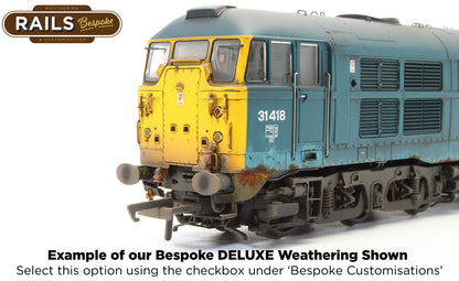 Class 31 31418 BR Blue Diesel Locomotive - DCC Sound
