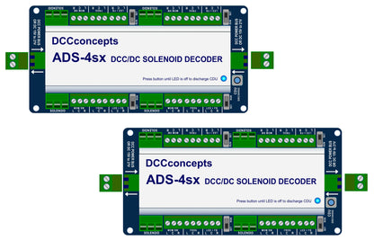 Accessory Decoder CDU Solenoid Drive SX 8-Way with Power-Off Memory and Protective Case