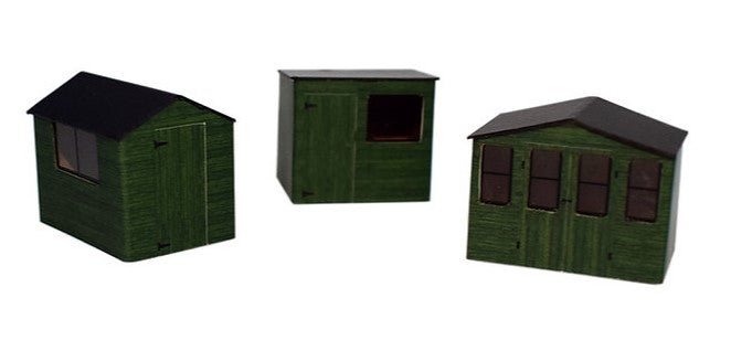 Sheds Green (3) Card Kit