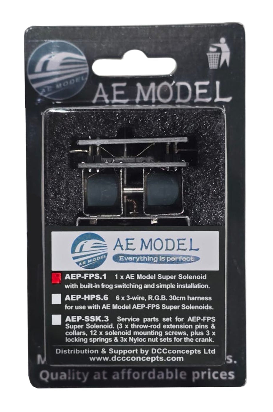 DCC Concepts AET-FPC.6 Pacco Da 6 Alimentatori Per Rane AE &ndash; Modellismo Ferroviario