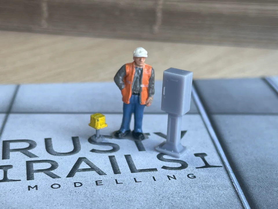 OO Gauge Dis Boxes (Pack of 5) - Unpainted