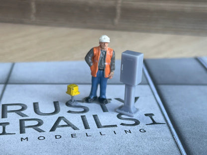 OO Gauge Dis Boxes (Pack of 5) - Unpainted