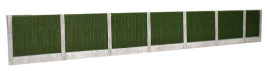 Timber Fencing Green With Concrete Posts Card Kit