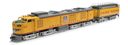 HO Gas Turbine Locomotive with Tender, UP #60