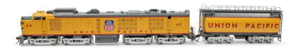 HO Gas Turbine Locomotive with Tender, UP #60