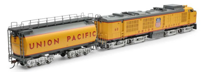 HO Gas Turbine Locomotive with Tender, UP #60