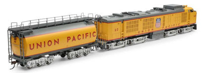 HO Gas Turbine Locomotive with Tender, UP #60