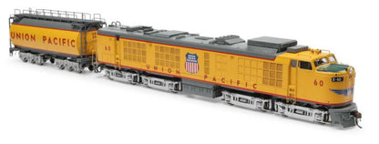 HO Gas Turbine Locomotive with Tender, UP #60