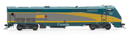 HO AMD103/P42DC With DCC & Sound, VIA #917 Diesel Locomotive - DCC Sound