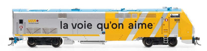 HO P42DC Locomotive With DCC & Sound, VIA, Love The Way #908 Diesel Locomotive - DCC Sound