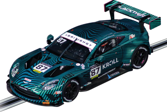 Carrera Digital 132 Aston Martin Vantage AMR GT3 Evo "Blackthorn AMR, No.87" British GT 2025