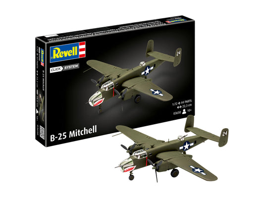 B-25 Mitchell (Click System) model kit