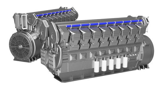 N Gauge Class 50 Engine (Single Pack) - Unpainted Model Kit
