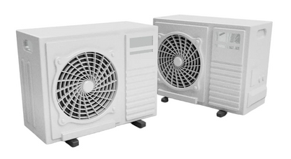 N Gauge Air Conditioning Unit (Pack of 10) - Unpainted Model Kit