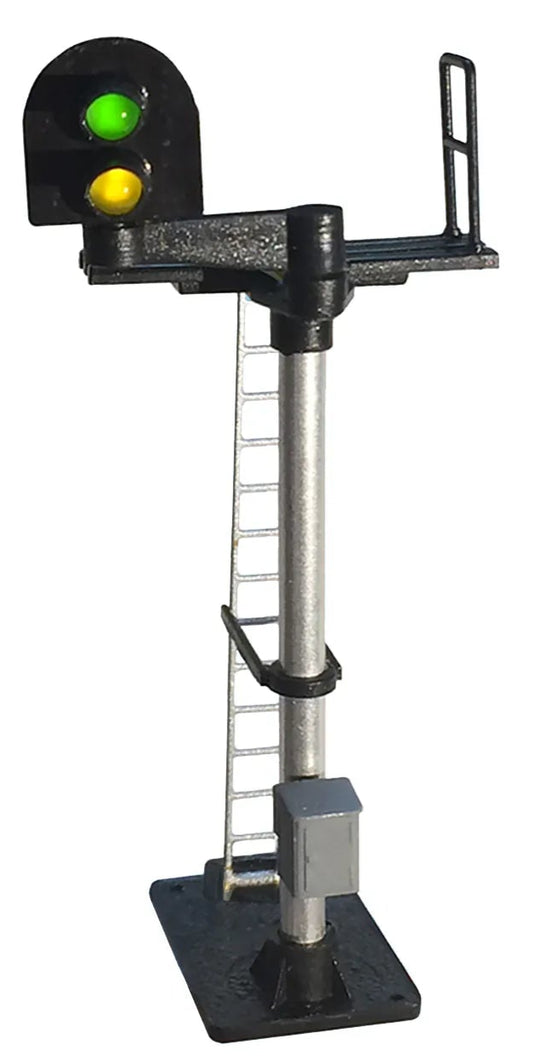 2 Aspect Distant (Y/G) Standard Left Offset Round Head Signal