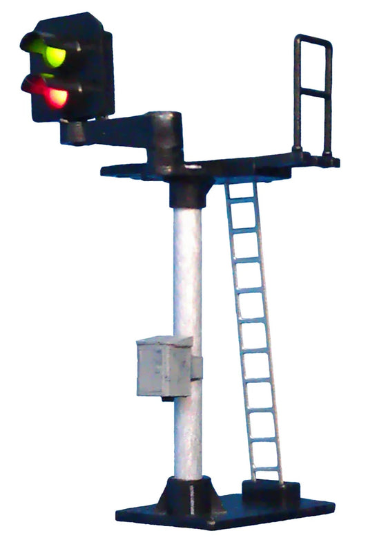 2 Light Signal Red/Green Offset Platform Starter LH Square Head