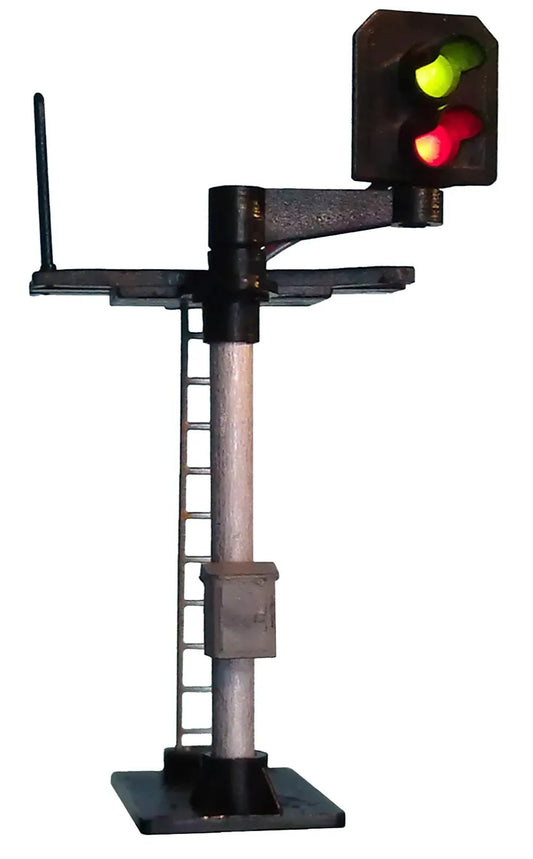 2 Light Signal Red/Green Offset Platform Starter RH Square Head