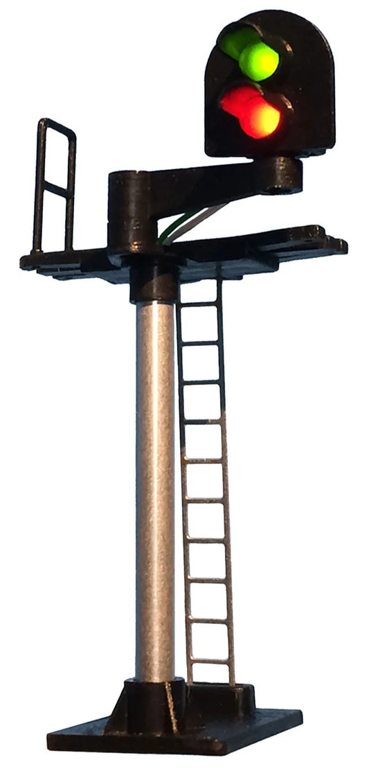 2 Aspect Home (R/G) Platform Right Offset Round Head Signal