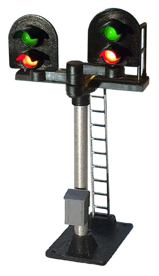 2 Aspect Home (R/G) Platform Stepped T Junction Round Head Signal
