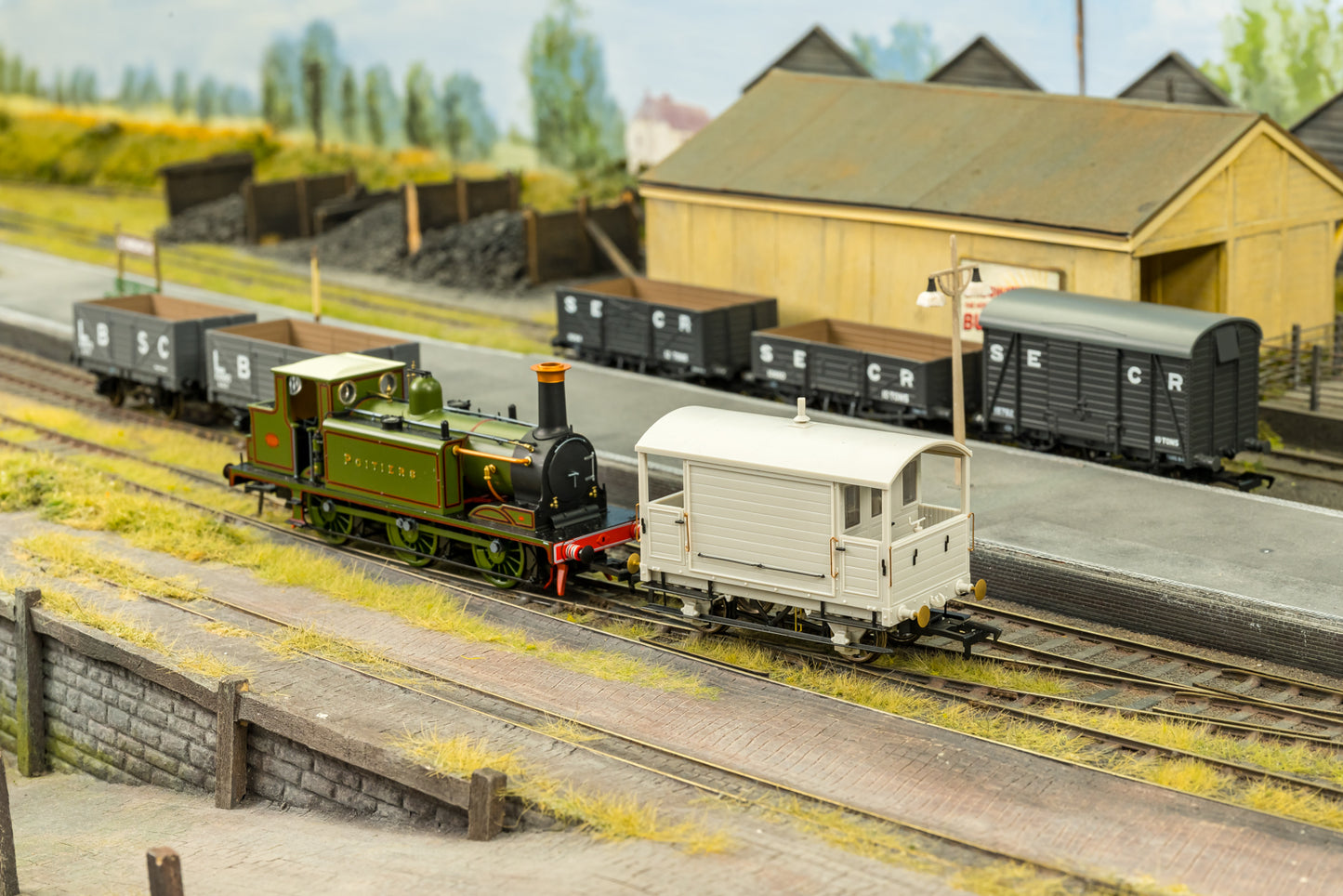 LBSC 4 Wheel Brake Van - SR (Pre-36) No.55812