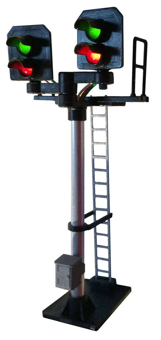 2 Aspect (R/G) Standard Stepped T Junction Square Head Signal
