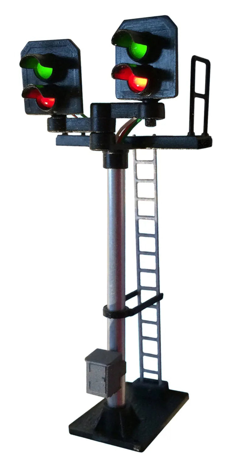 B Square Rails Berko B484 Aspect (R/G) Standard Stepped T Junction Square – Rails