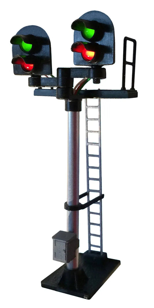 2 Aspect (R/G) Standard Stepped T Junction Round Head (type 2) Signal