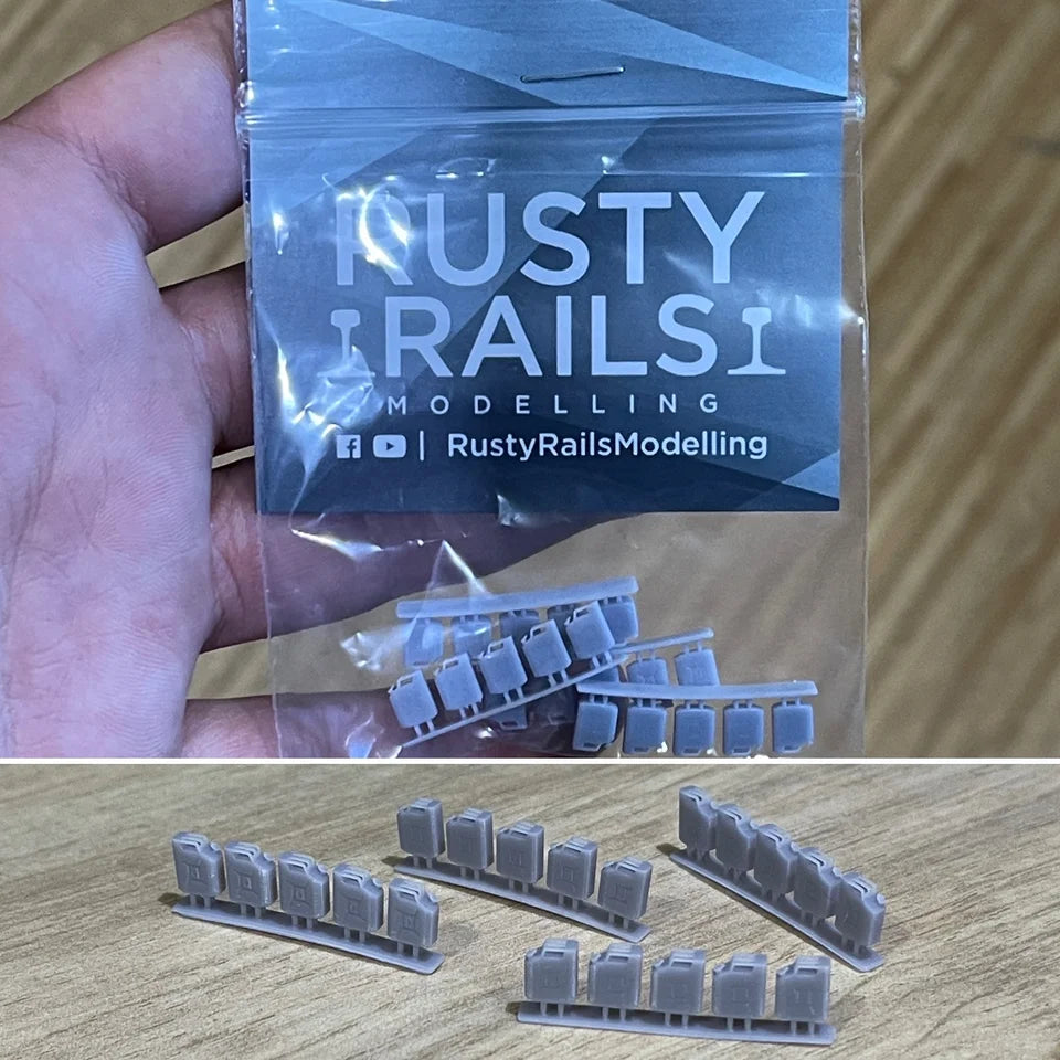 OO Gauge Jerry Cans (Pack of 20) - Unpainted