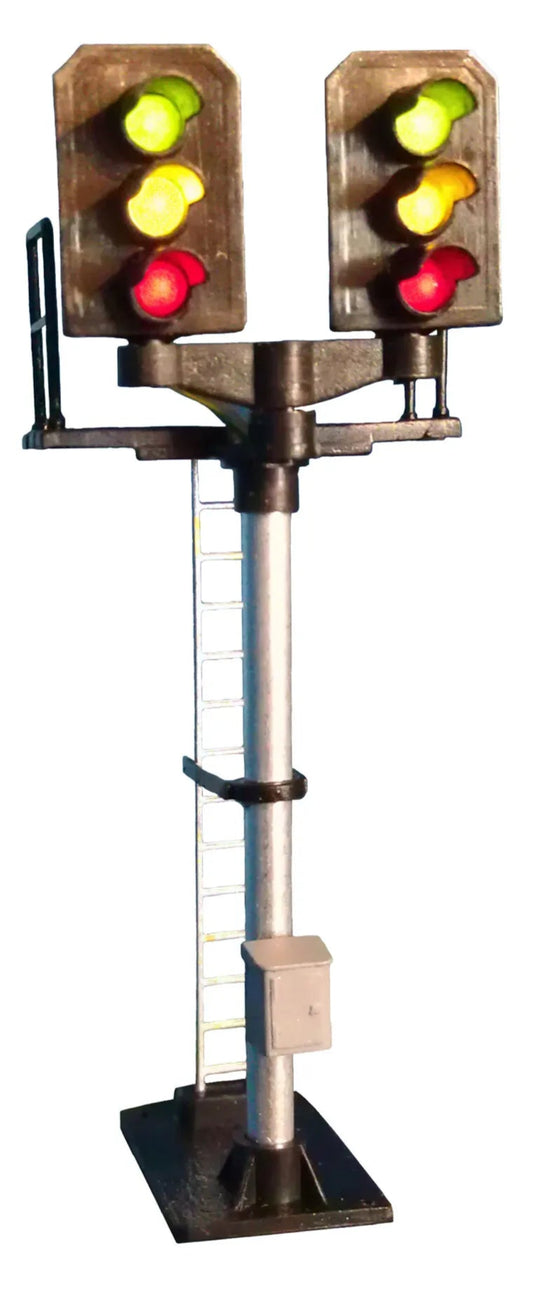 3 Aspect (R/Y/G) Standard T Junction Square Head Signal