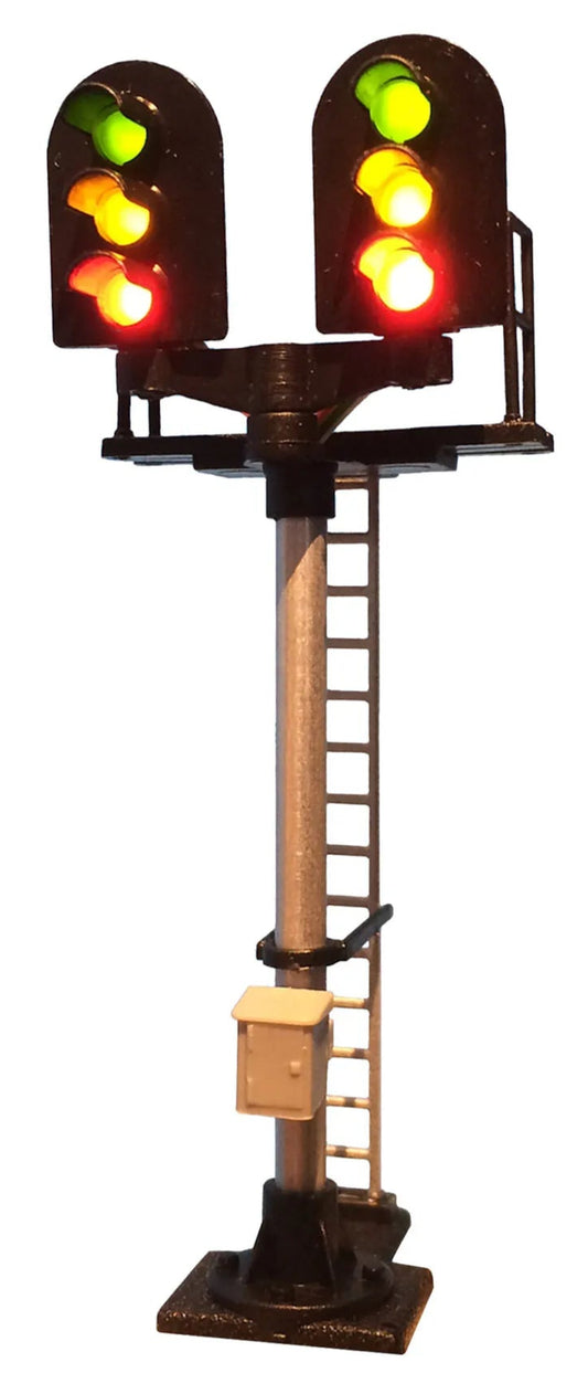 3 Aspect (R/Y/G) Standard T Junction Round Head Signal