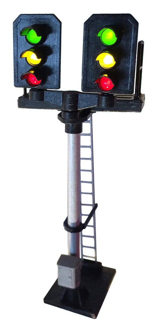 3 Aspect (R/Y/G) Standard T Junction Square Head (Type 2) Signal