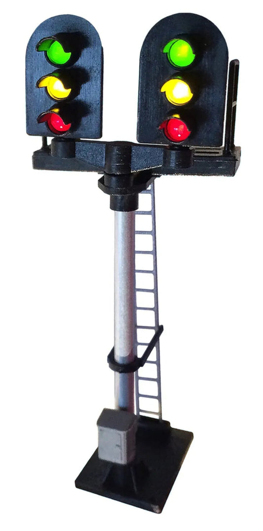 3 Aspect (R/Y/G) Standard T Junction Round Head (type 2) Signal