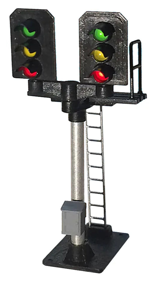 3 Aspect (R/Y/G) Platform T Junction Square Head Signal