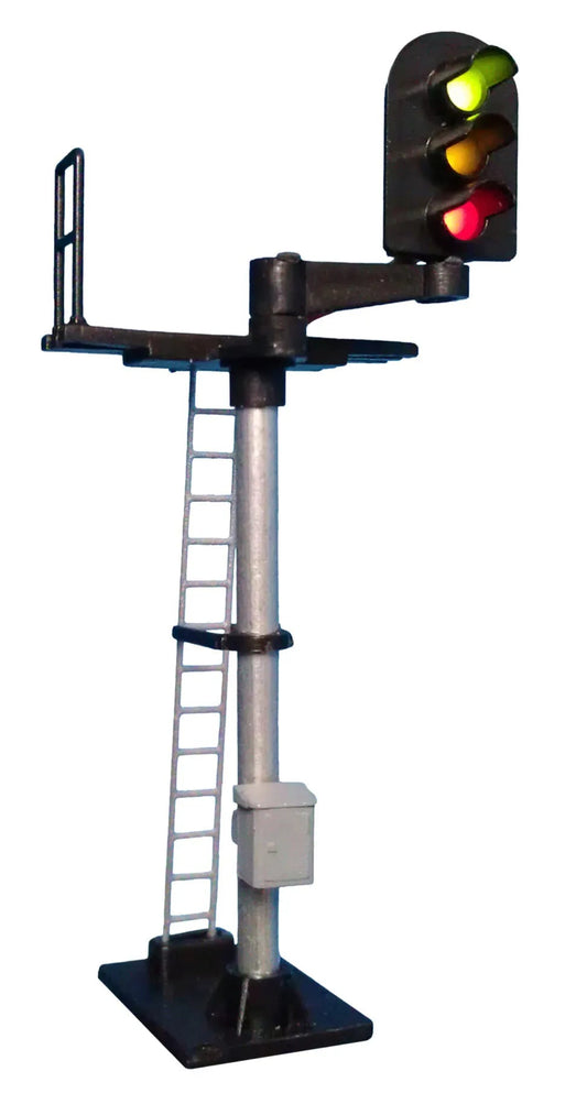 3 Aspect (R/Y/G) Standard Right Offset Round Head Signal