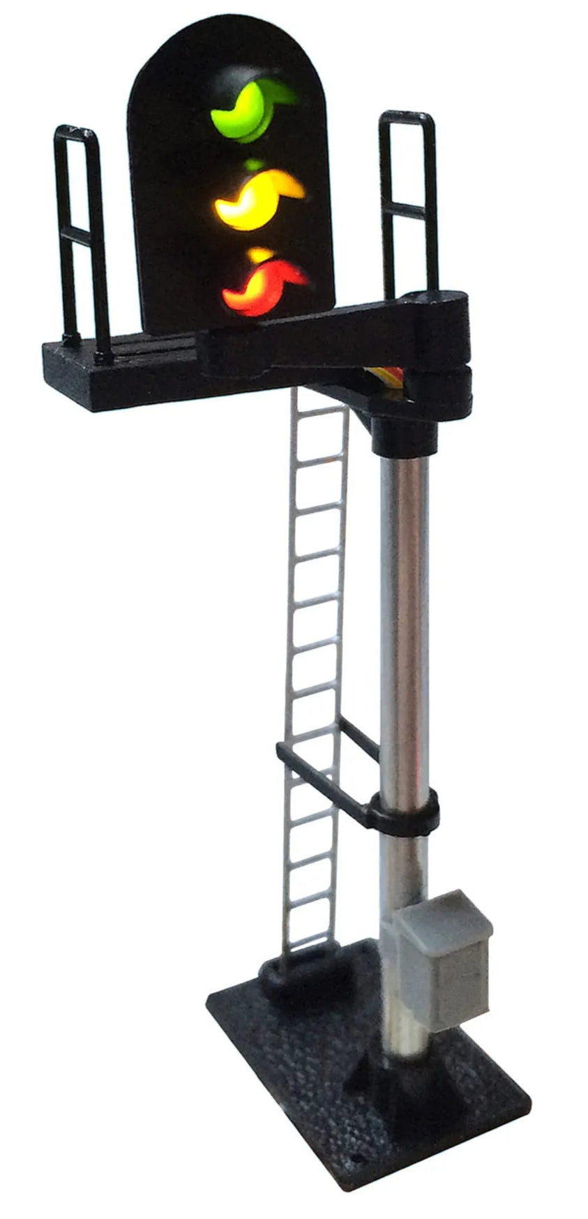 Berko B554L 3 Aspect (R/Y/G) Standard Left Offset Round Head – Rails