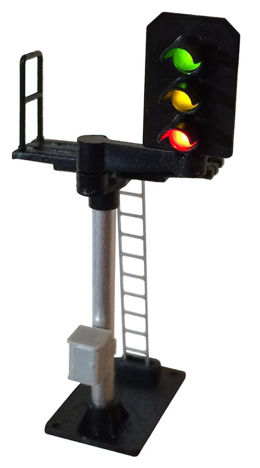 3 Aspect (R/Y/G) Platform Right Offset Square Head Signal