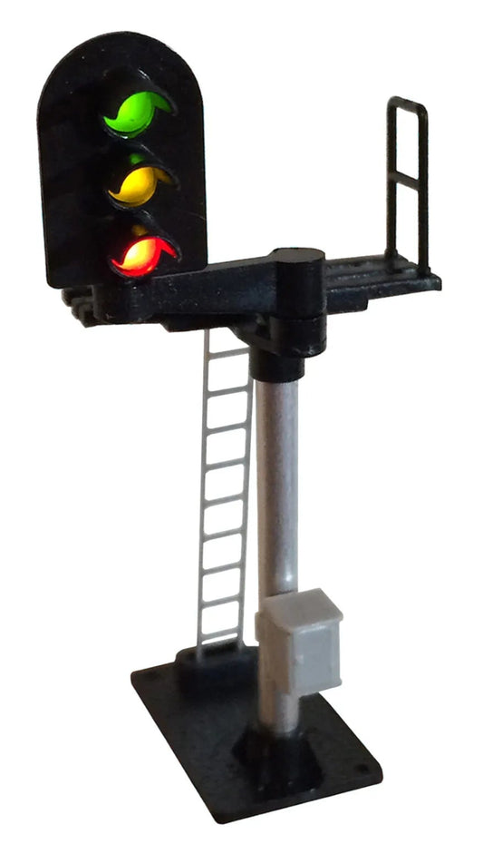 3 Aspect (R/Y/G) Platform Left Offset Round Head Signal