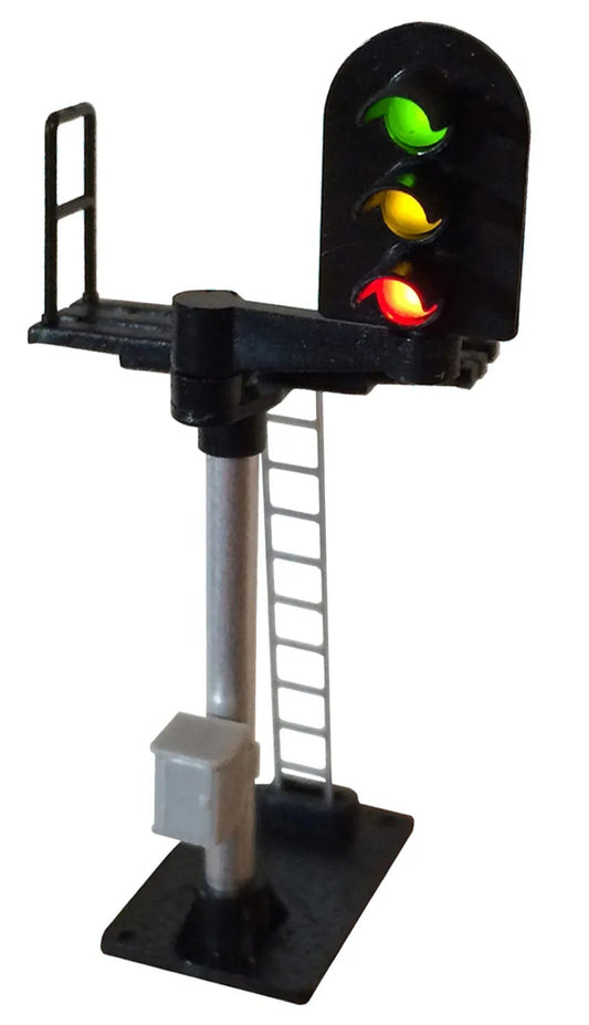 3 Aspect (R/Y/G) Platform Right Offset Round Head Signal