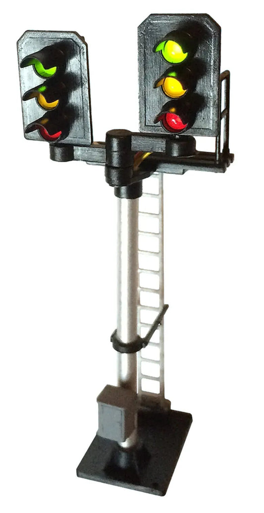 3 Aspect (R/Y/G) Standard Stepped T Junction Square Head Signal