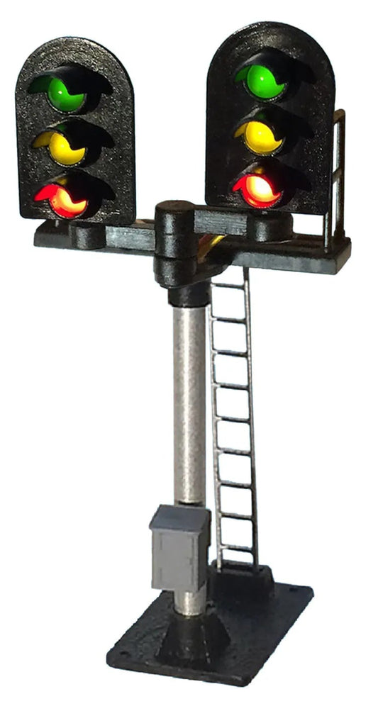 3 Aspect (R/Y/G) Platform Stepped T Junction Round Head (type 2) Signal