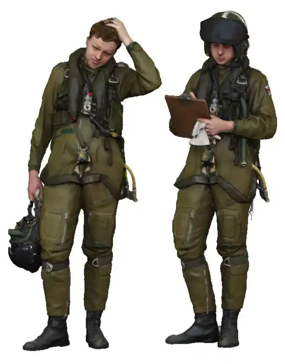 1:48 Scale RAF Through the Ages - Post War - RAF F-4 Phantom Crew